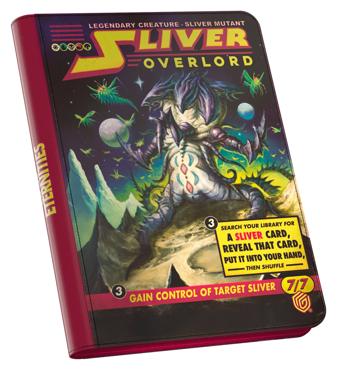 Ultimate Guard Zipfolio 360 XenoSkin MTG – Edge of Eternities “Sliver Overlord”