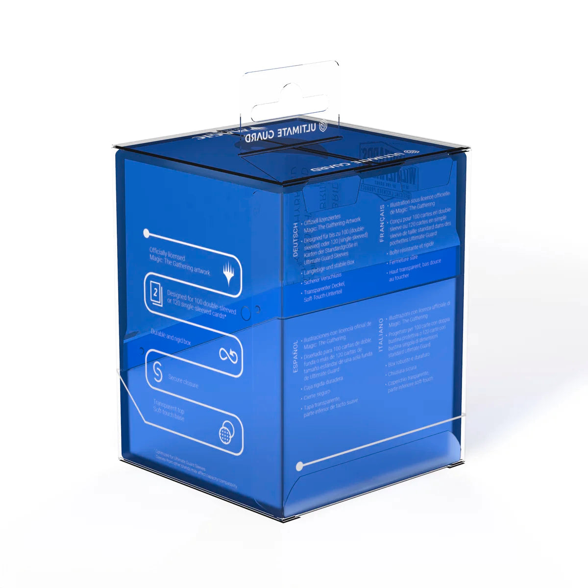 Ultimate Guard - Boulder 100+ Hybrid Deck Box "Mana Edition" - Island