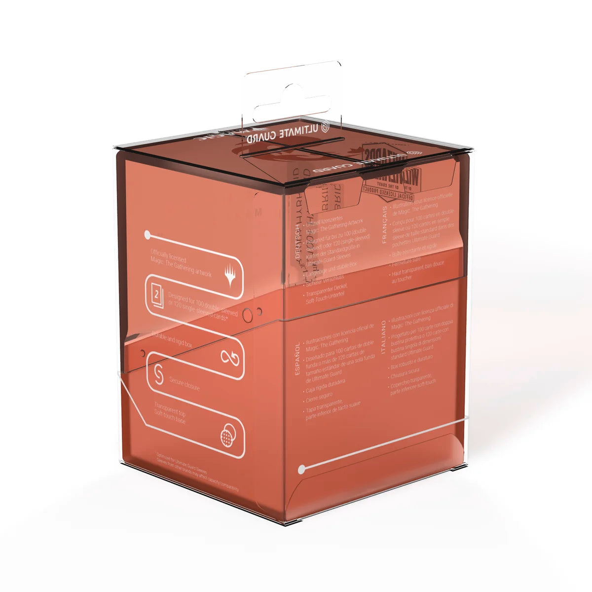 Ultimate Guard - Boulder 100+ Hybrid Deck Box "Mana Edition" - Mountain