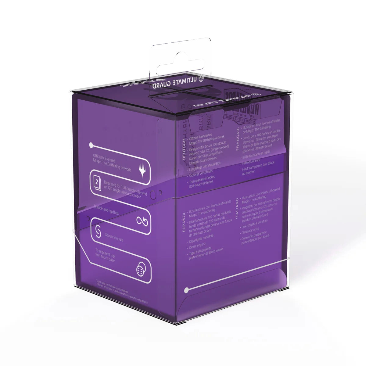 Ultimate Guard - Boulder 100+ Hybrid Deck Box "Mana Edition" - Swamp