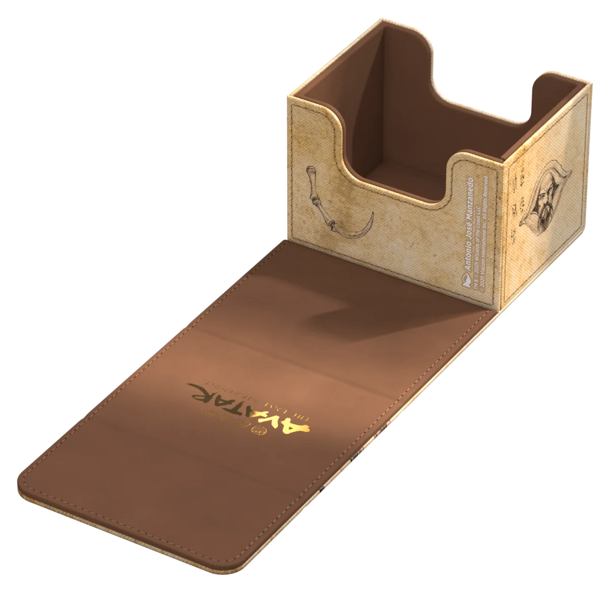 ChatGPT ha detto: Ultimate Guard – Sidewinder 100+ Xenoskin MTG | Avatar: The Last Airbender – Koh, the Face Stealer – Deck Box