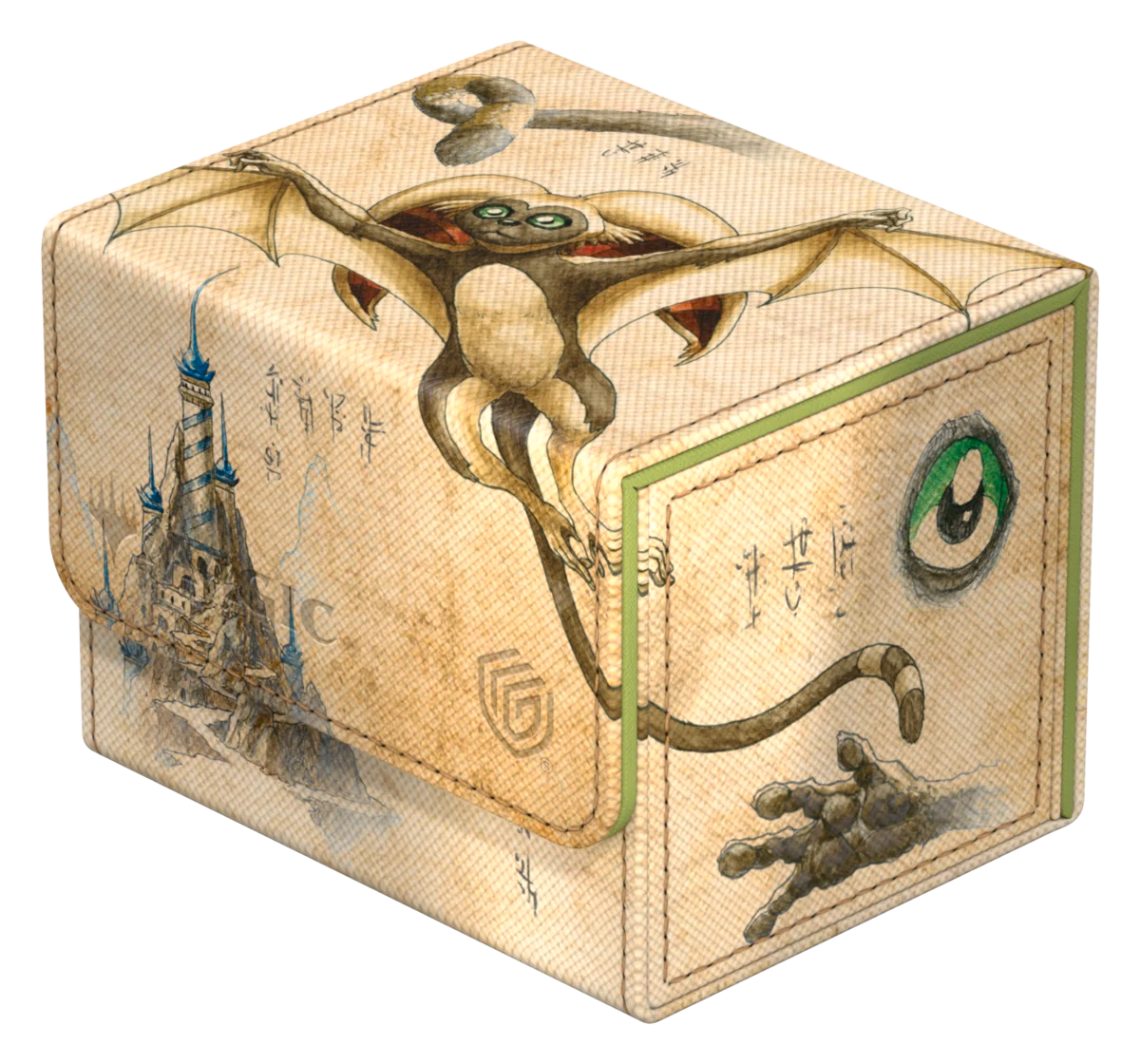 Ultimate Guard – Sidewinder 100+ Xenoskin MTG | Avatar: The Last Airbender – Momo, Friendly Flier – Deck Box