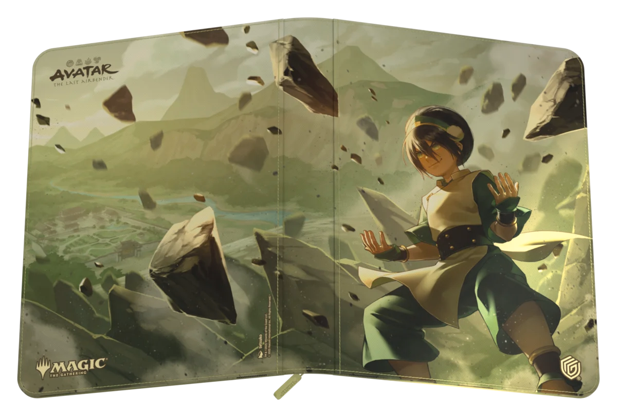 Ultimate Guard – Zipfolio 360 Xenoskin MTG | Avatar: The Last Airbender – Toph – Raccoglitore