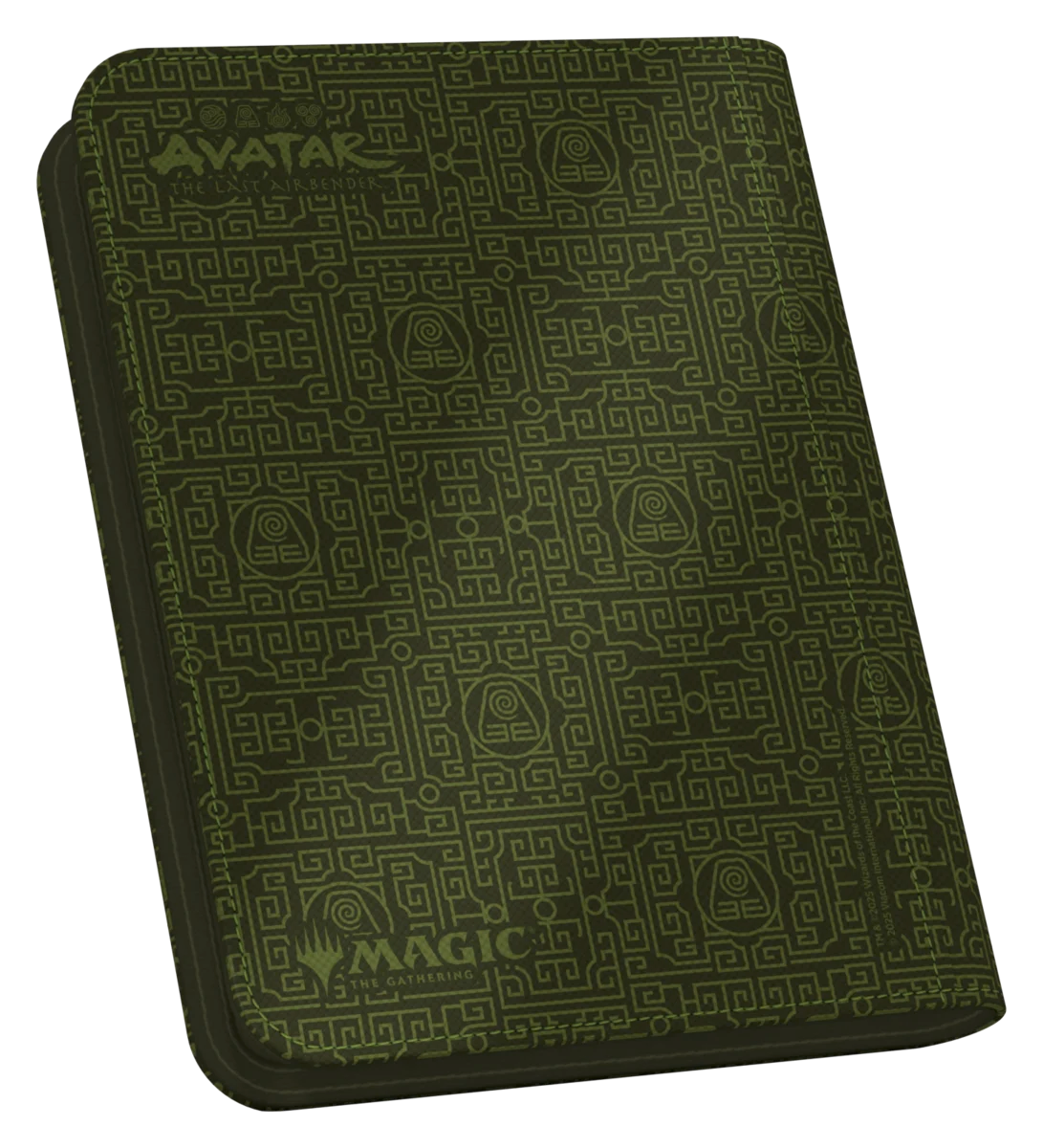 Ultimate Guard – Zipfolio 160 Xenoskin MTG | Avatar: The Last Airbender – Green Mana – Raccoglitore