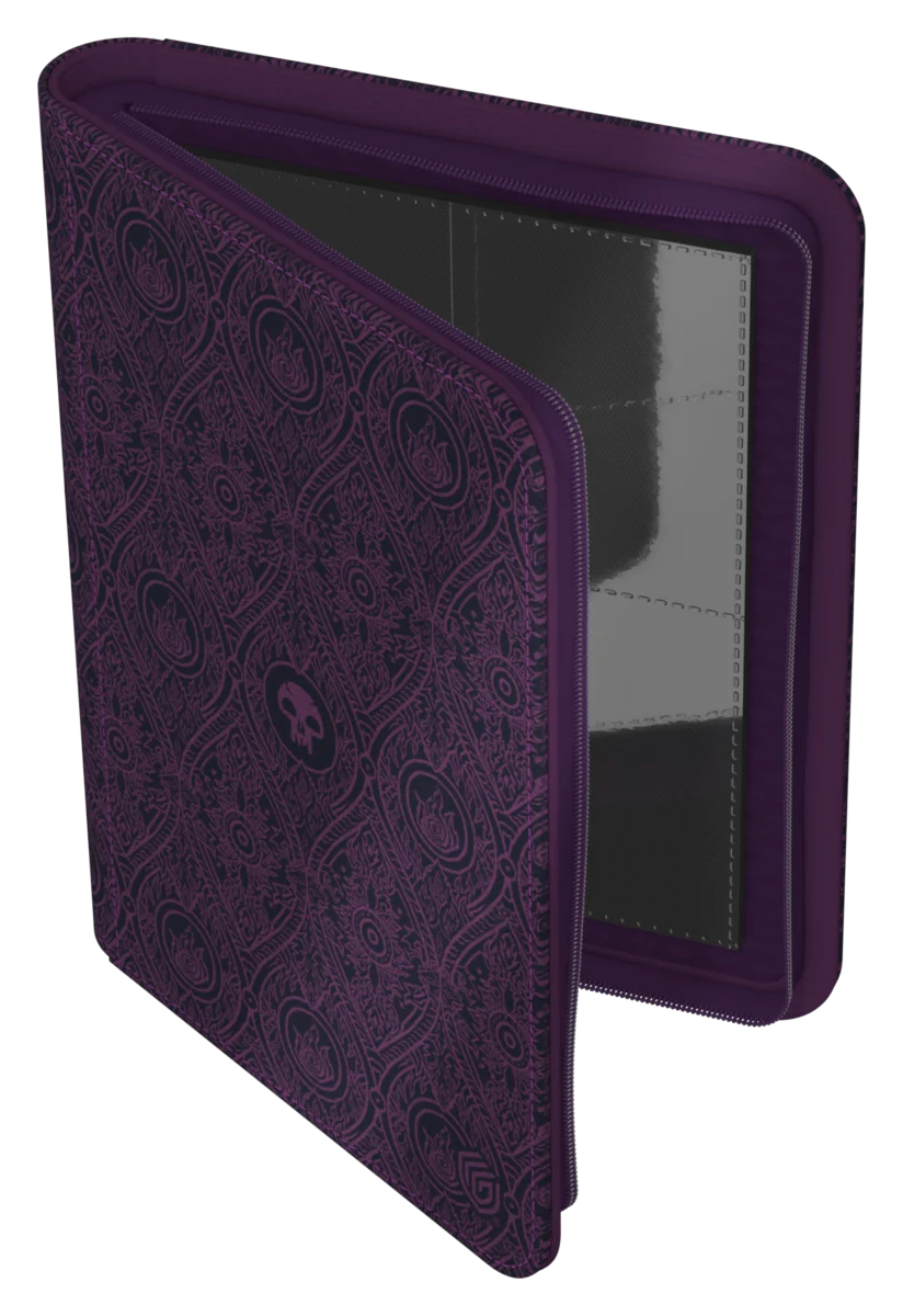 Ultimate Guard – Zipfolio 160 Xenoskin MTG | Avatar: The Last Airbender – Black Mana – Raccoglitore