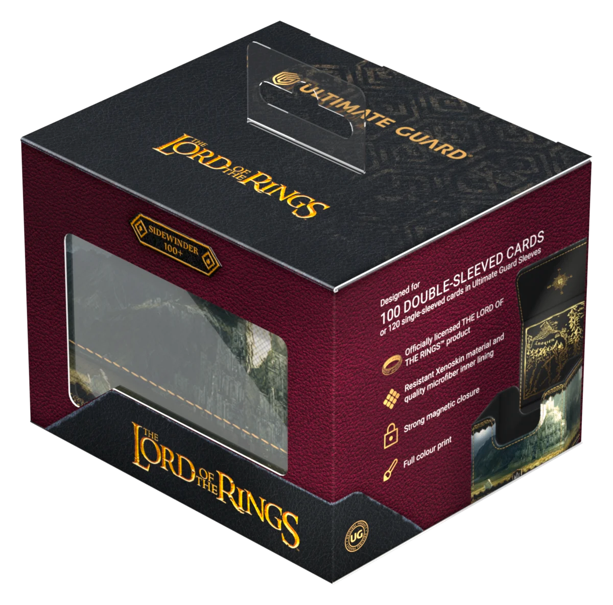 Ultimate Guard – Sidewinder 100+ Xenoskin Deck Box - The Lord of the Rings "Places of Middle-earth" - Gondor