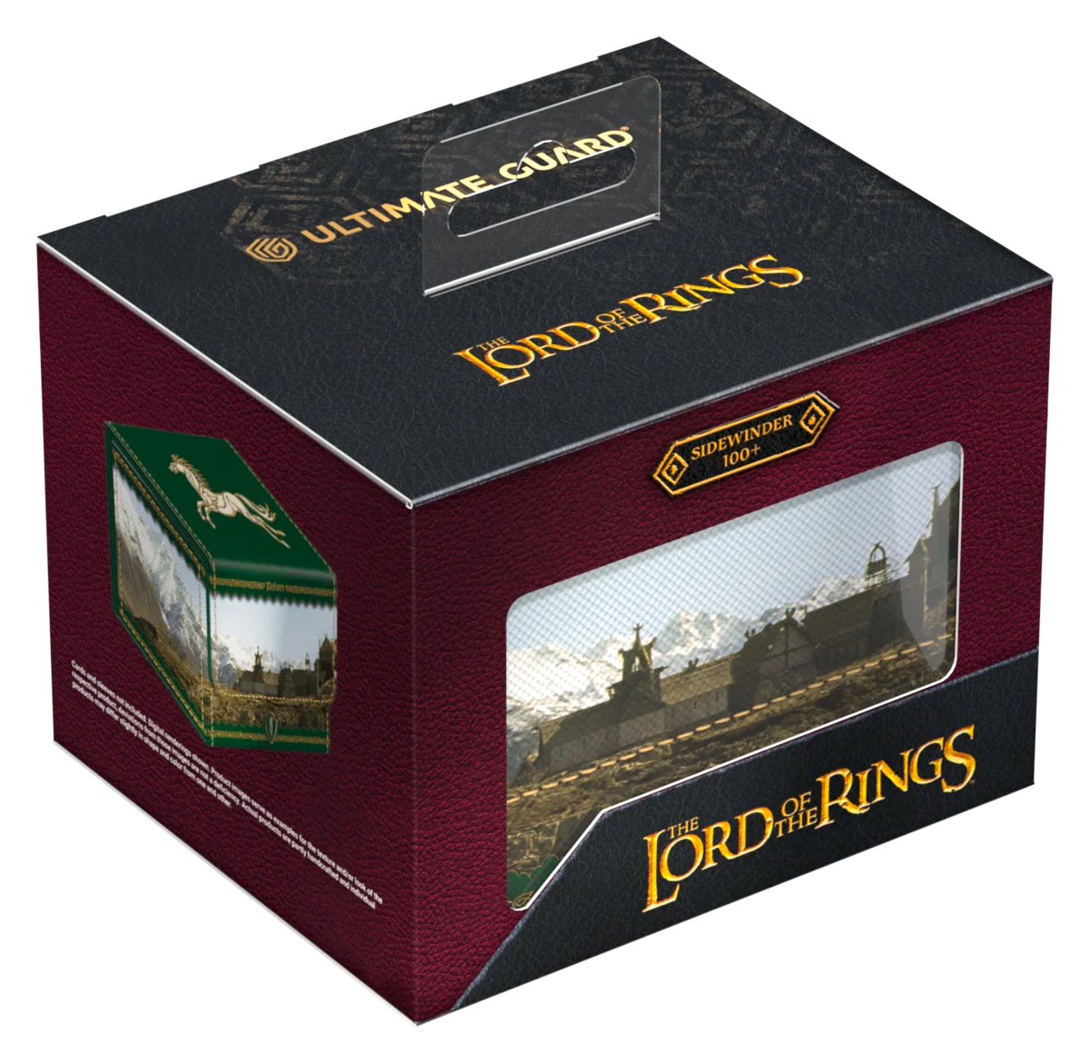 Ultimate Guard – Sidewinder 100+ Xenoskin Deck Box - The Lord of the Rings "Places of Middle-earth" - Rohan