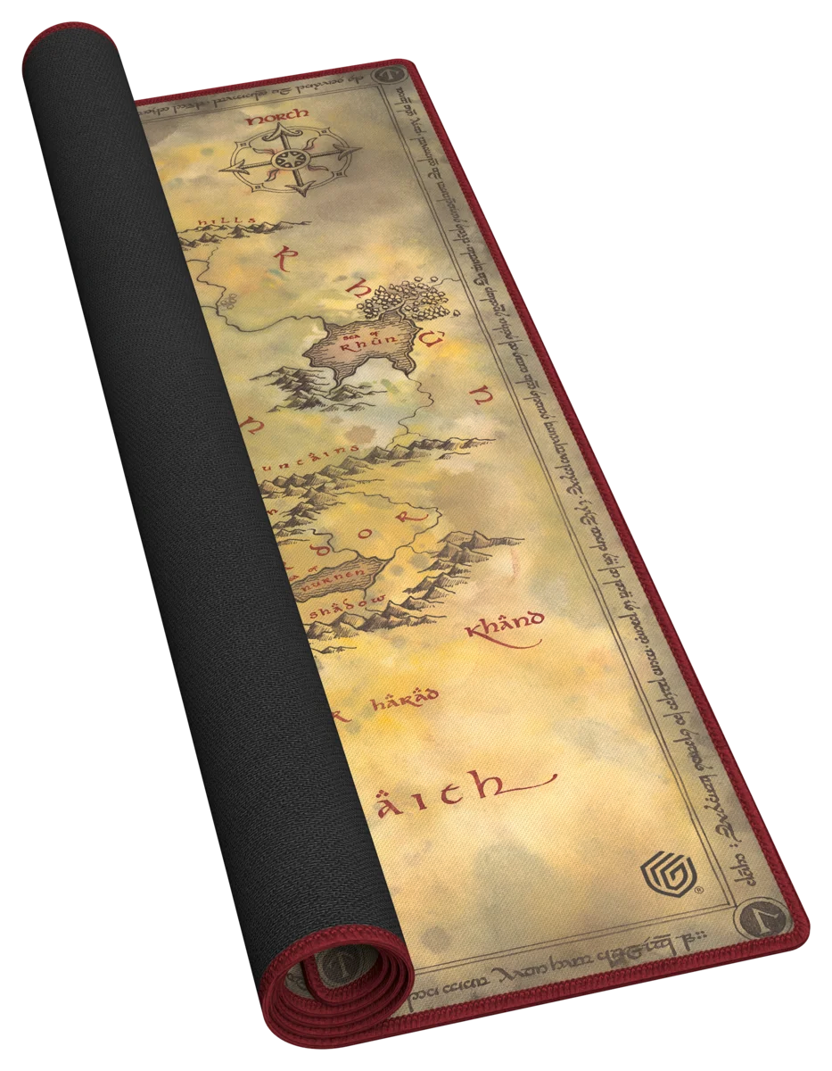 Ultimate Guard – Playmat The Lord of the Rings "Places of Middle-earth" Oversized 61x 61cm