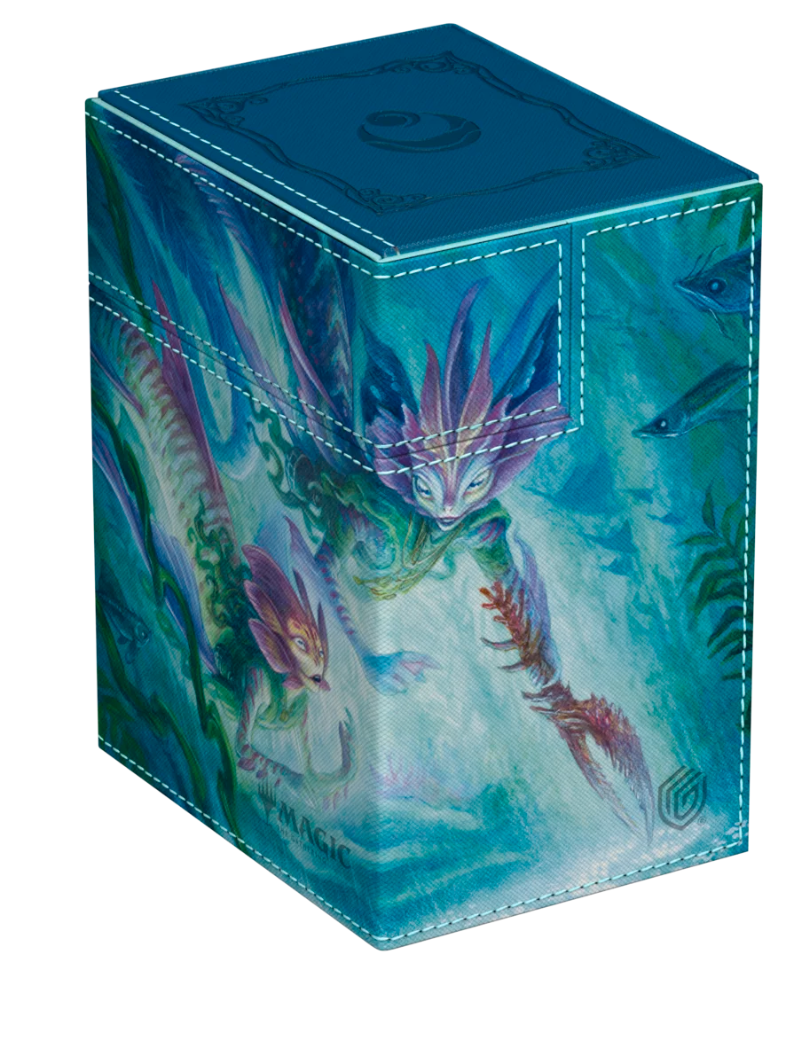 Ultimate Guard – Flip'n'Tray 133+ Xenoskin MTG | Lorwyn Eclipsed – Silvergill Mentor – Deck Box