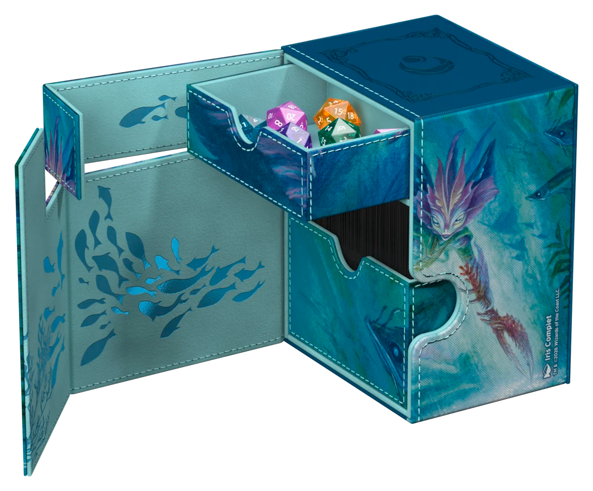 Ultimate Guard – Flip'n'Tray 133+ Xenoskin MTG | Lorwyn Eclipsed – Silvergill Mentor – Deck Box