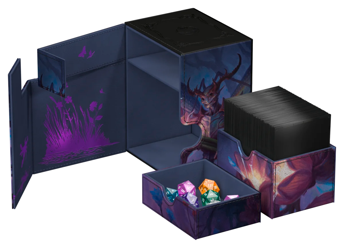 Ultimate Guard – Flip'n'Tray 133+ Xenoskin MTG | Lorwyn Eclipsed – Bitterbloom Bearer – Deck Box