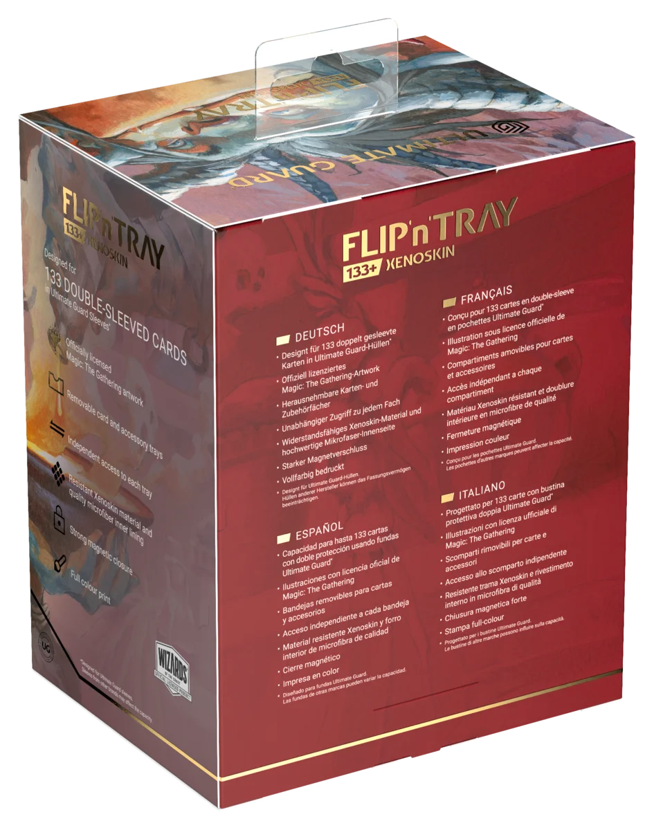 Ultimate Guard – Flip'n'Tray 133+ Xenoskin MTG | Lorwyn Eclipsed – Grub, Storied Matriarch – Deck Box