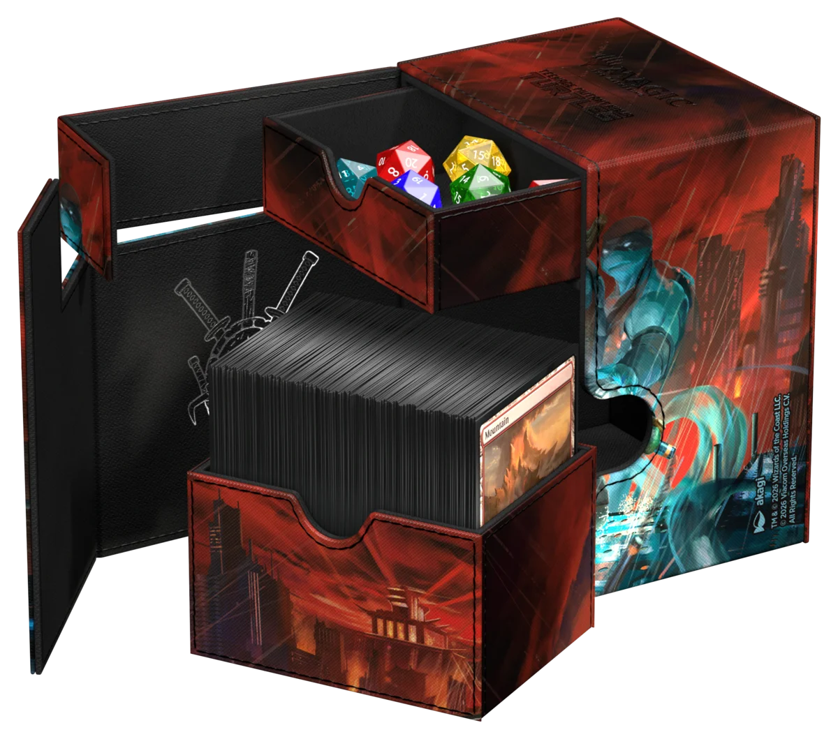 Ultimate Guard – Flip'n'Tray 133+ Xenoskin Magic: The Gathering | Teenage Mutant Ninja Turtles - Last Ronin