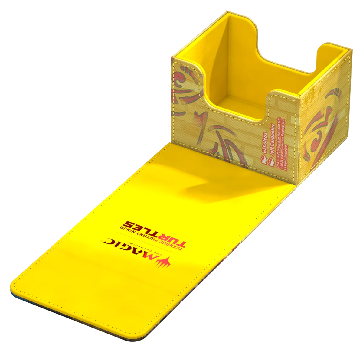 Ultimate Guard – Sidewinder 100+ Xenoskin Deck Box - Magic: The Gathering | Teenage Mutant Ninja Turtles - Plains