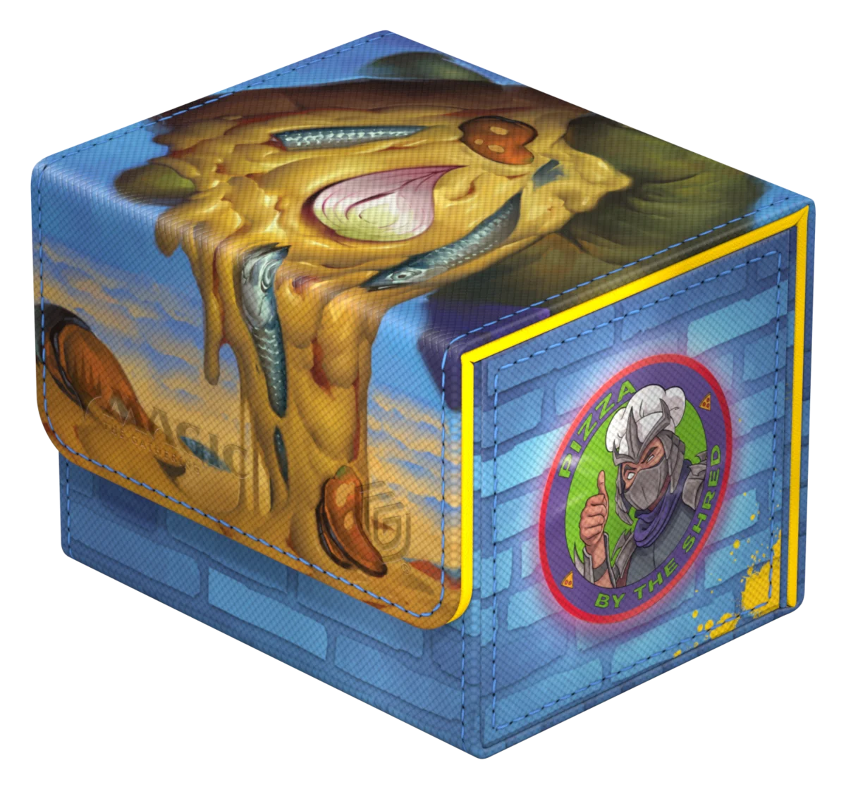 Ultimate Guard – Sidewinder 100+ Xenoskin Deck Box - Magic: The Gathering | Teenage Mutant Ninja Turtles - Island
