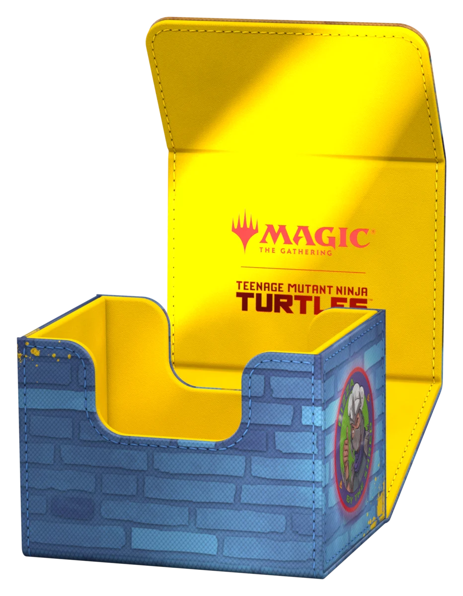 Ultimate Guard – Sidewinder 100+ Xenoskin Deck Box - Magic: The Gathering | Teenage Mutant Ninja Turtles - Island