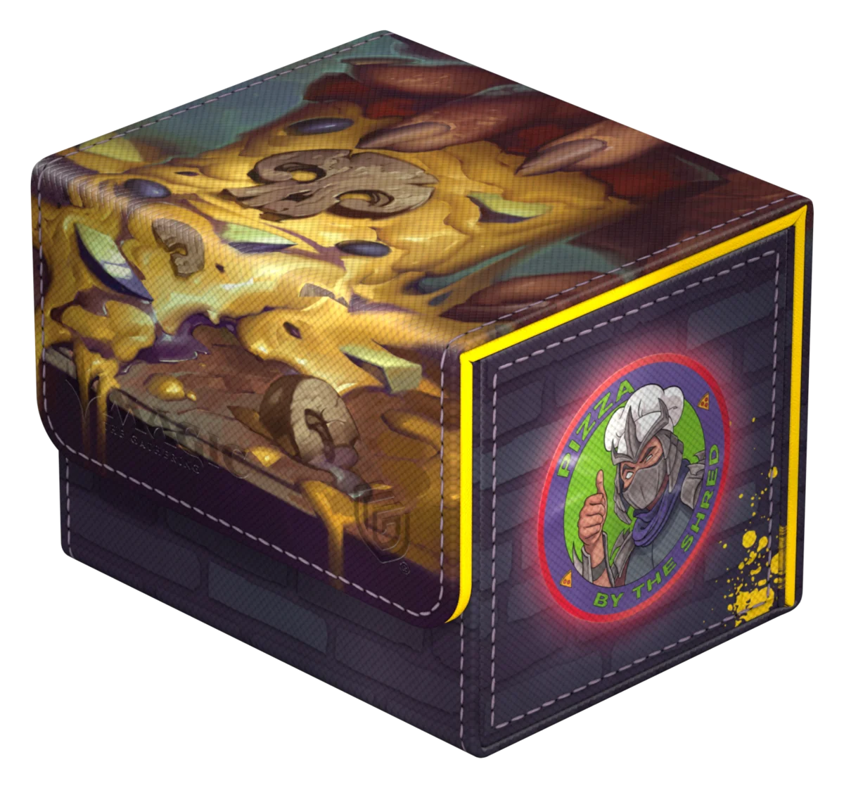 Ultimate Guard – Sidewinder 100+ Xenoskin Deck Box - Magic: The Gathering | Teenage Mutant Ninja Turtles - Swamp
