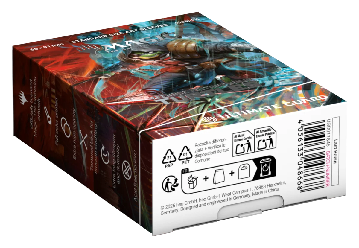 Ultimate Guard – Art Sleeves Standard Size (100) – Magic: The Gathering | Teenage Mutant Ninja Turtles - Last Ronin