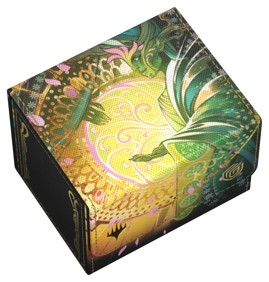 Ultimate Guard – Sidewinder 100+ Xenoskin Deck Box - Magic: The Gathering Secrets of Strixhaven – Veil of Summer