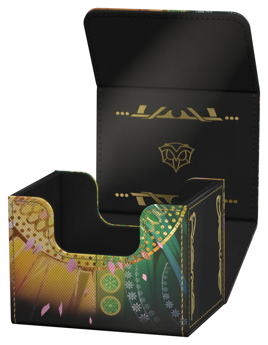Ultimate Guard – Sidewinder 100+ Xenoskin Deck Box - Magic: The Gathering Secrets of Strixhaven – Veil of Summer
