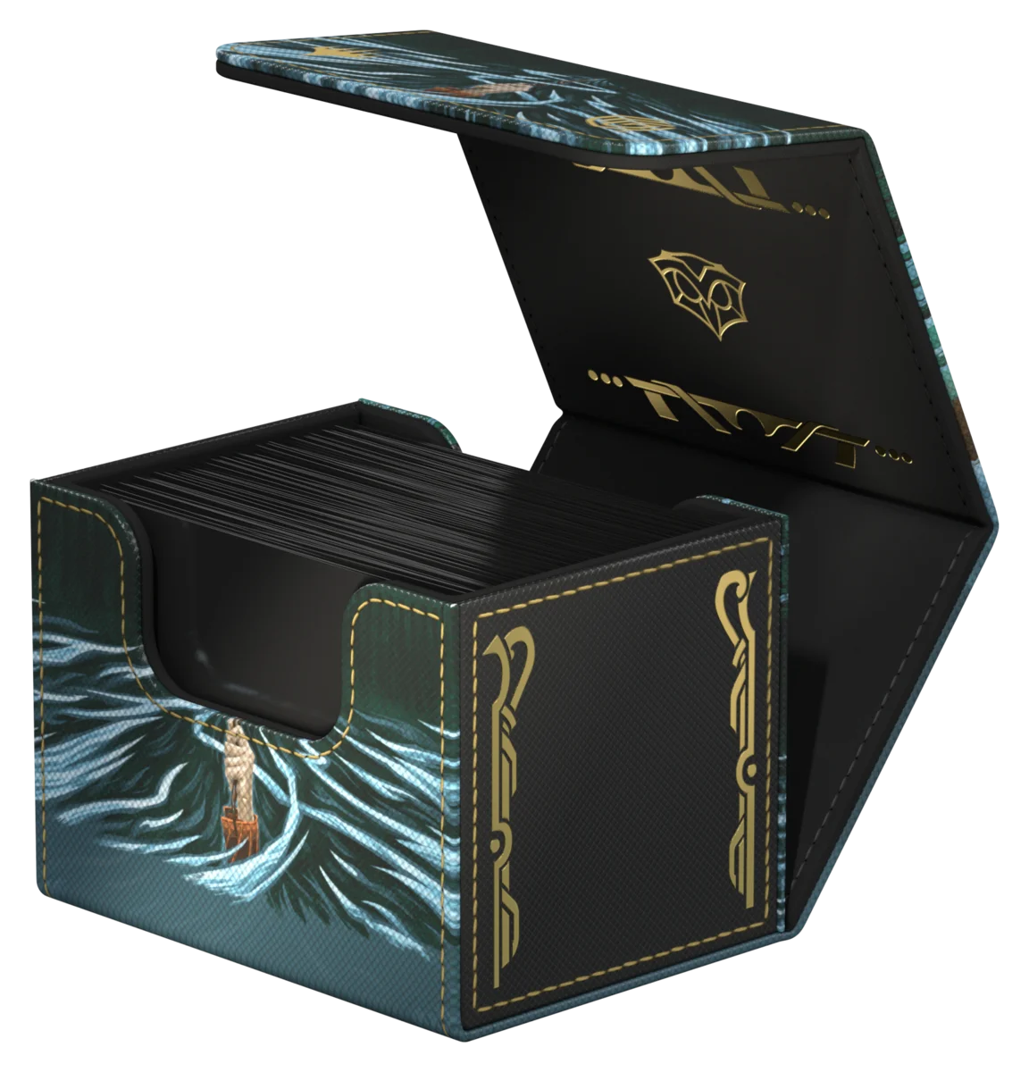 Ultimate Guard – Sidewinder 100+ Xenoskin Deck Box - Magic: The Gathering Secrets of Strixhaven – Cyclonic Rift