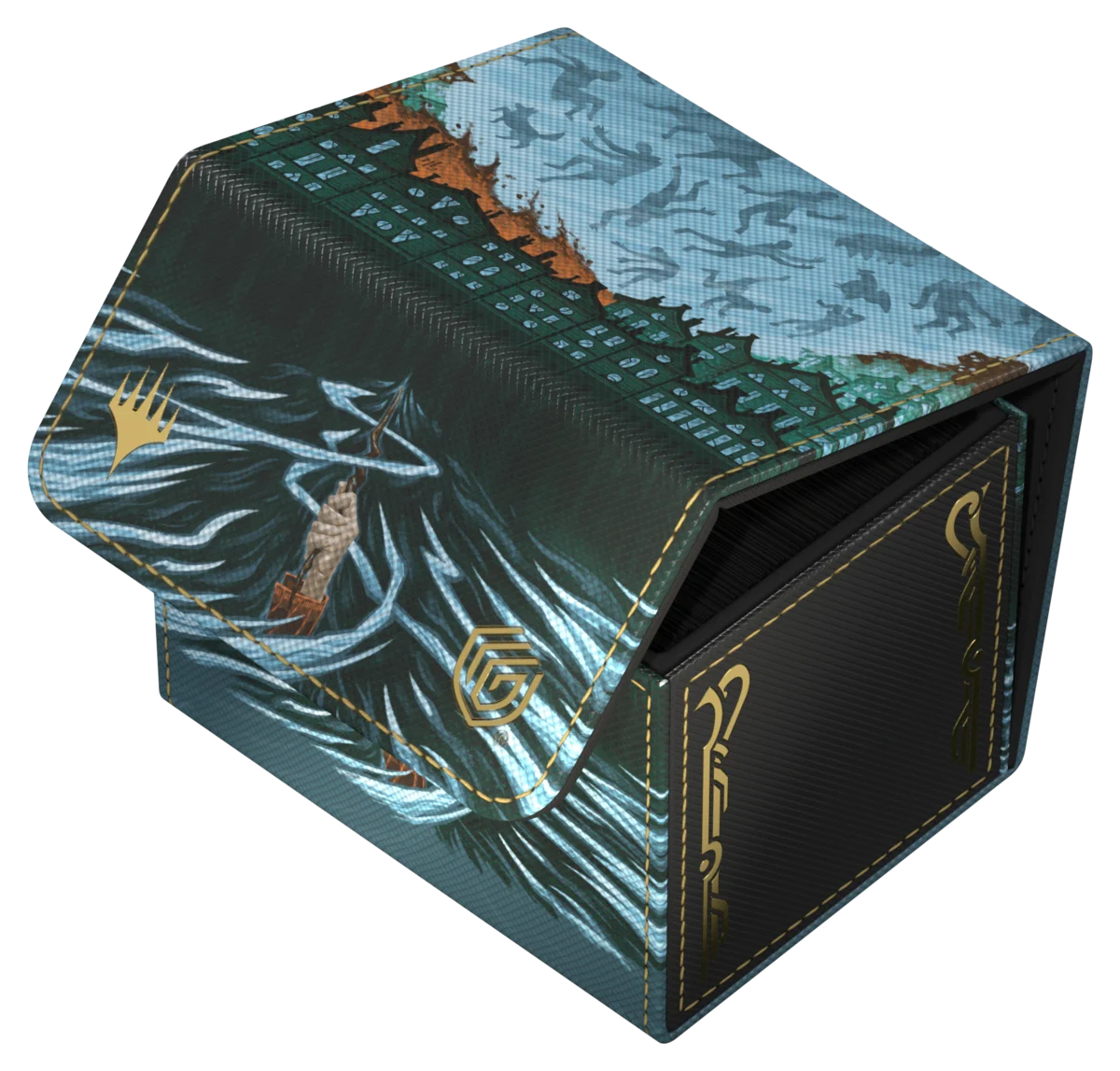 Ultimate Guard – Sidewinder 100+ Xenoskin Deck Box - Magic: The Gathering Secrets of Strixhaven – Cyclonic Rift