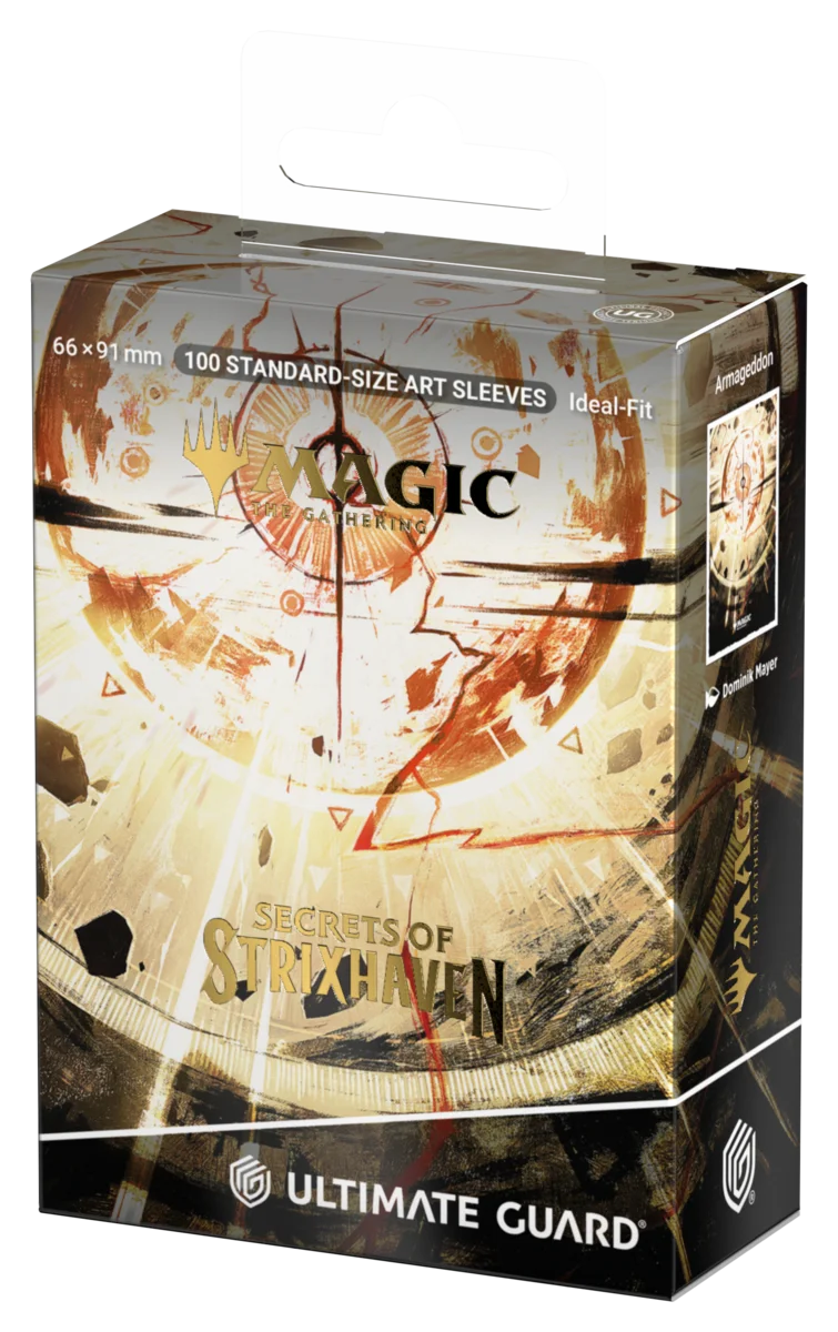 Ultimate Guard – Art Sleeves Standard Size (100) – Magic: The Gathering | "Secrets of Strixhaven" - Armageddon