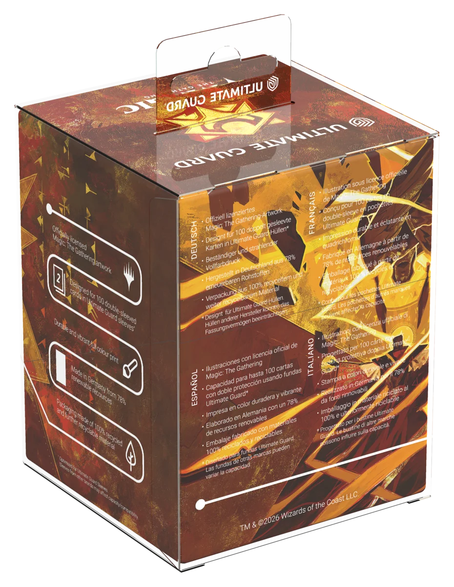 Ultimate Guard RTE Boulder 100+ Magic: The Gathering | Secrets of Strixhaven Lorehold