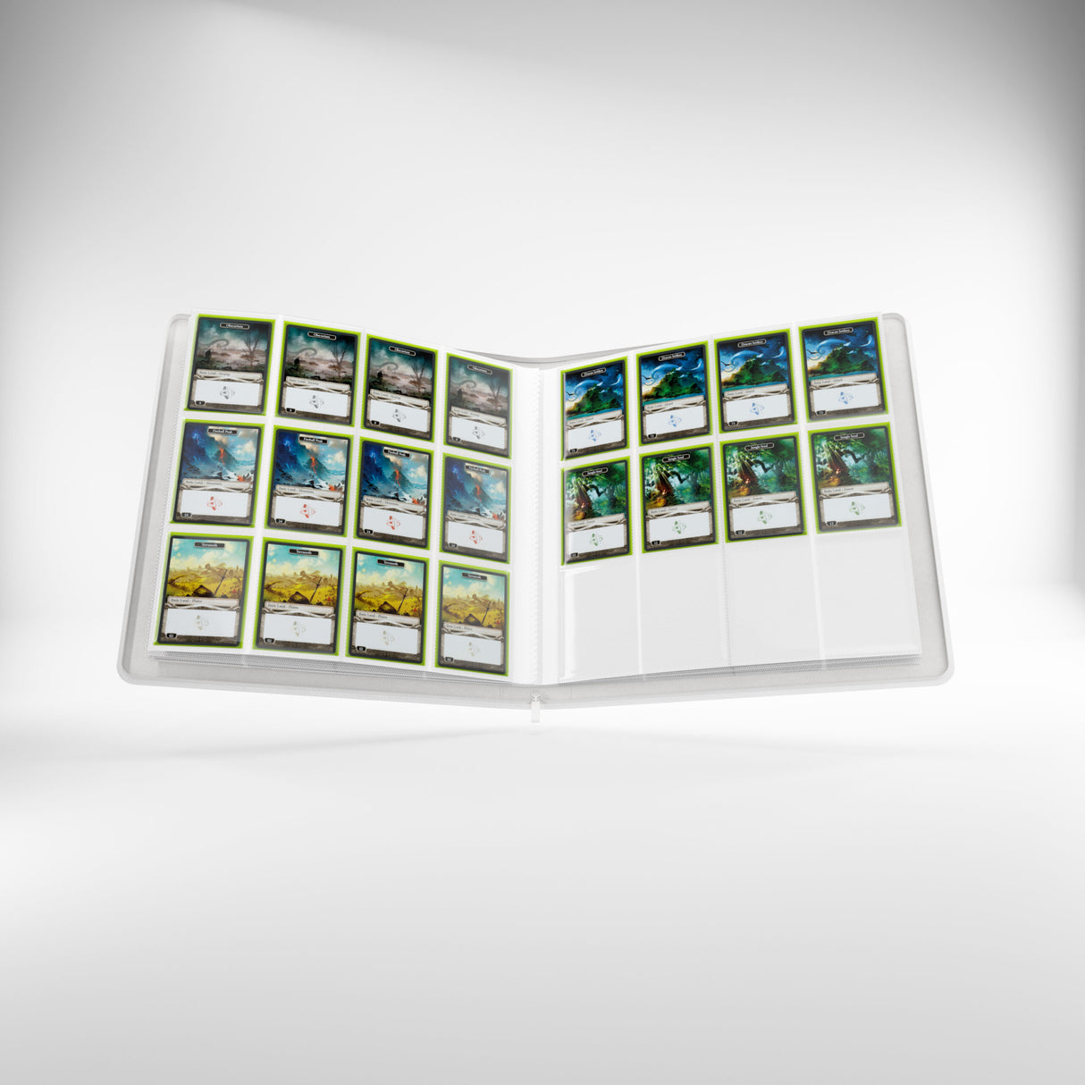 Album Gamegenic Zip-Up 24-Pocket White – Per Carte TCG