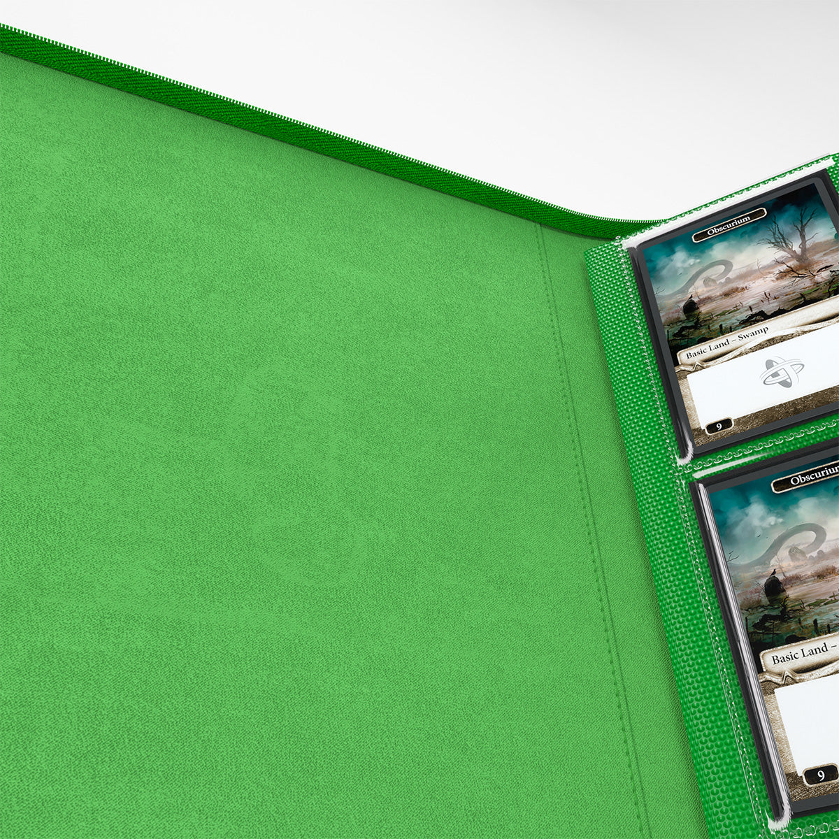 Album Gamegenic Zip-Up 8-Pocket Green – Per Carte TCG