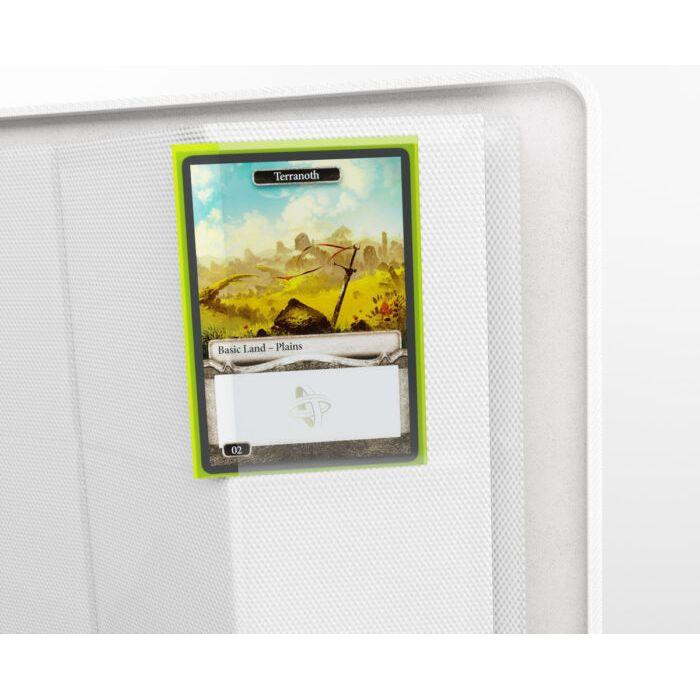 Album Gamegenic Zip-Up 18-Pocket White – Per Carte TCG