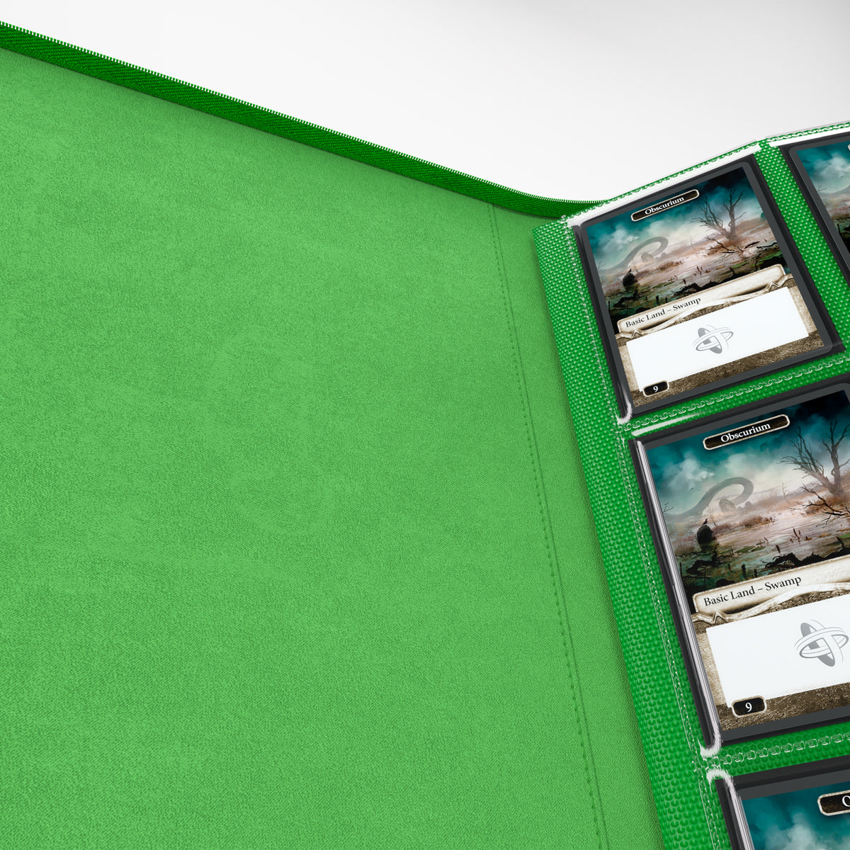 Album Gamegenic Zip-Up 24-Pocket Green – Per Carte TCG