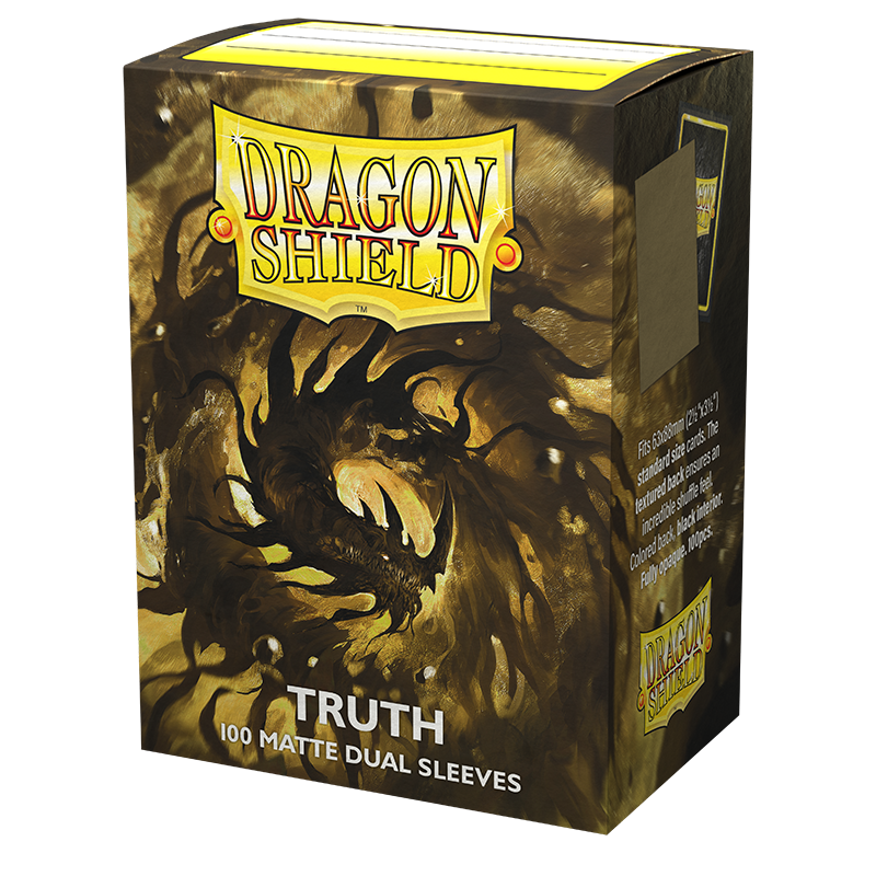 Dragon Shield - Matte Dual Sleeves Truth - Standard Size (100 Bustine)
