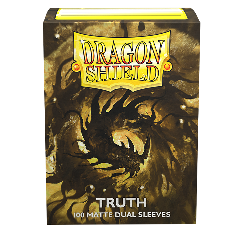 Dragon Shield - Matte Dual Sleeves Truth - Standard Size (100 Bustine)