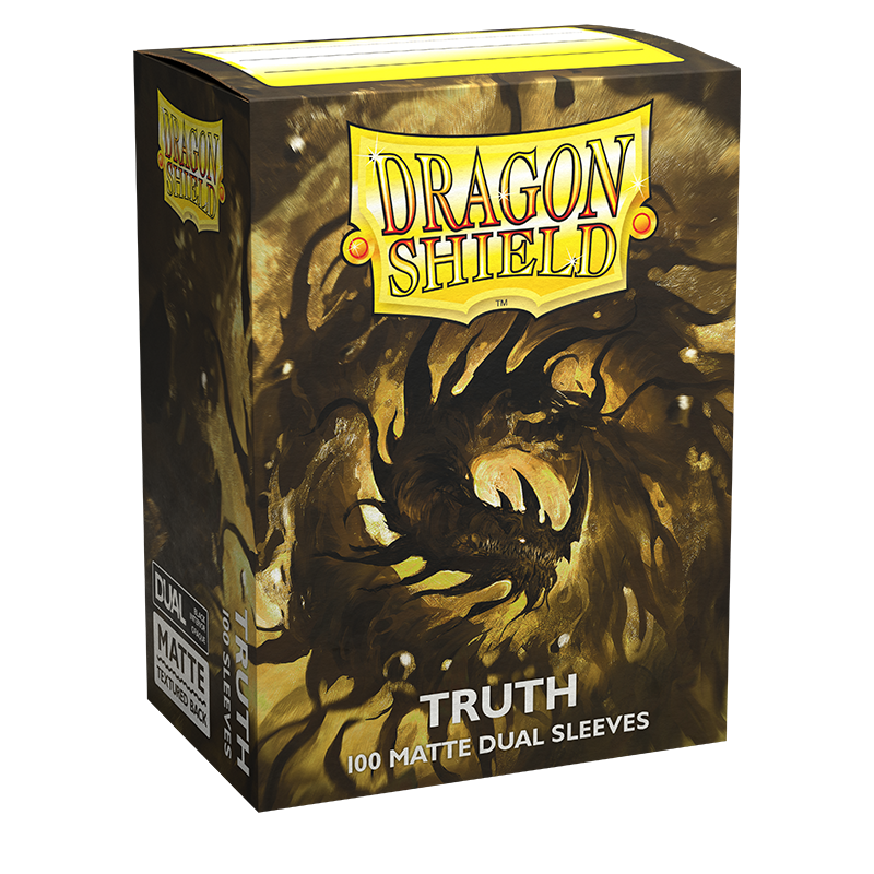 Dragon Shield - Matte Dual Sleeves Truth - Standard Size (100 Bustine)