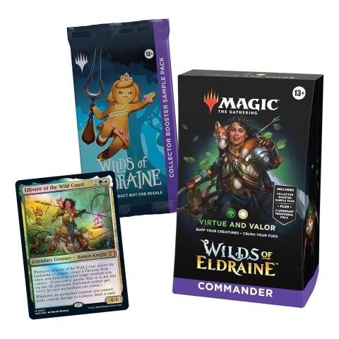 Magic: The Gathering – Commander Terre Selvagge di Eldraine – Virtù e Valore (Eng)