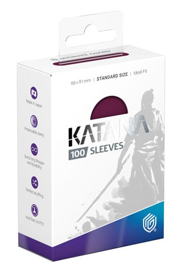 Ultimate Guard - Katana Sleeves Radiant Plum (100)