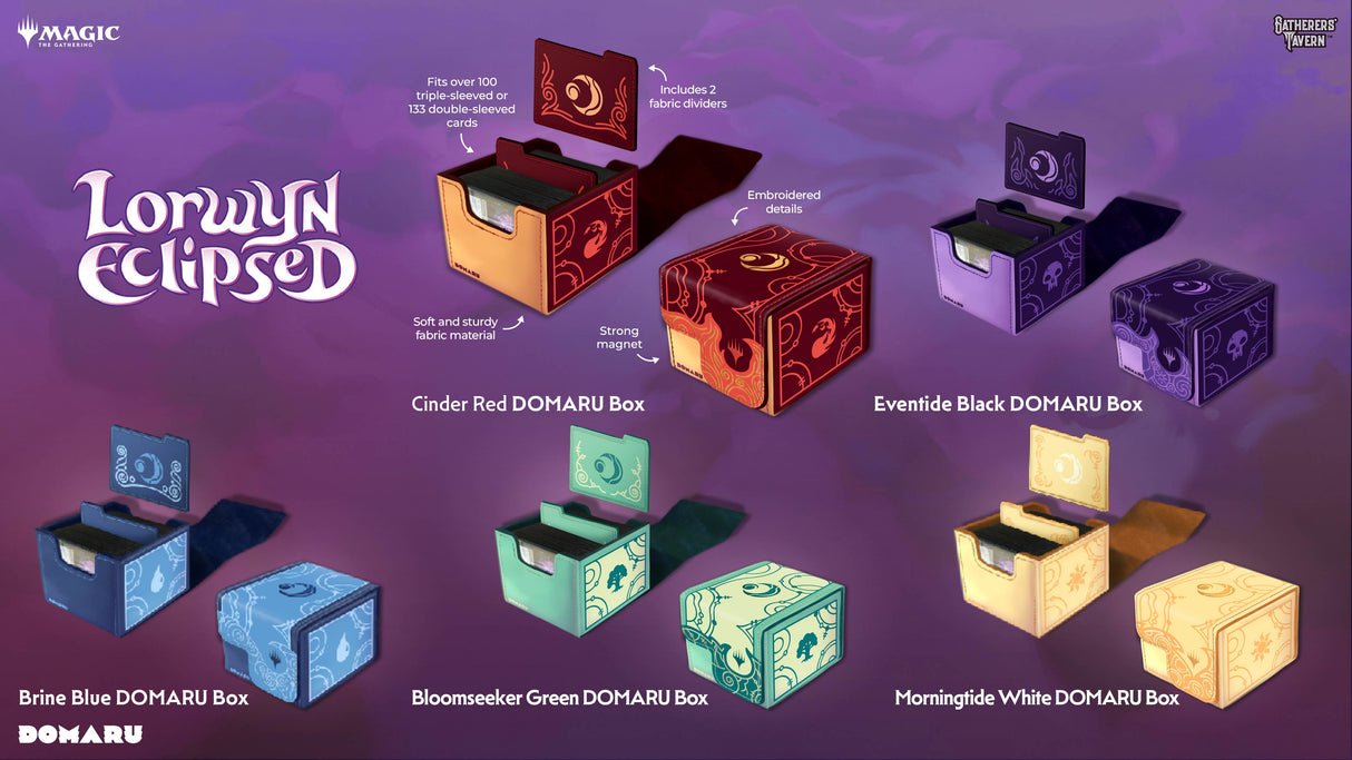 Lorwyn Eclipsed – DOMARU Deck Box “Morningtide White”