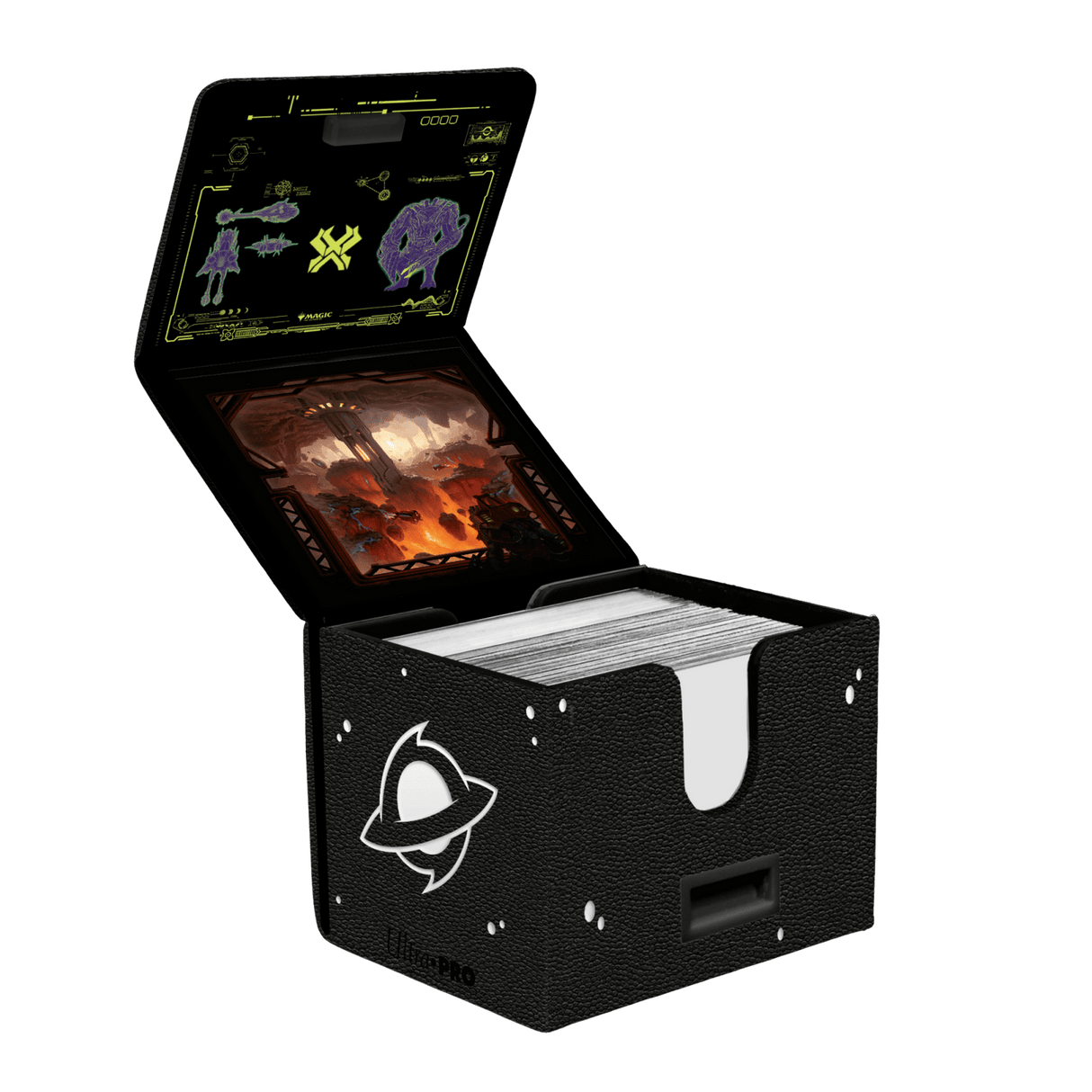 Ultra PRO Premium Alcove Edge Deck Box – Edge of Eternities “Kavaron, Memorial World” (100+)