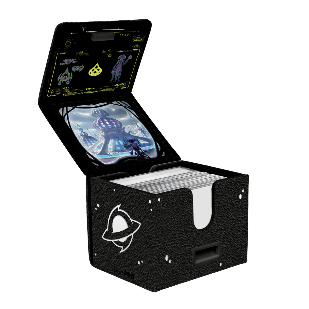 Ultra PRO Premium Alcove Edge Deck Box – Edge of Eternities “Uthros, Titanic Godcore” (100+)