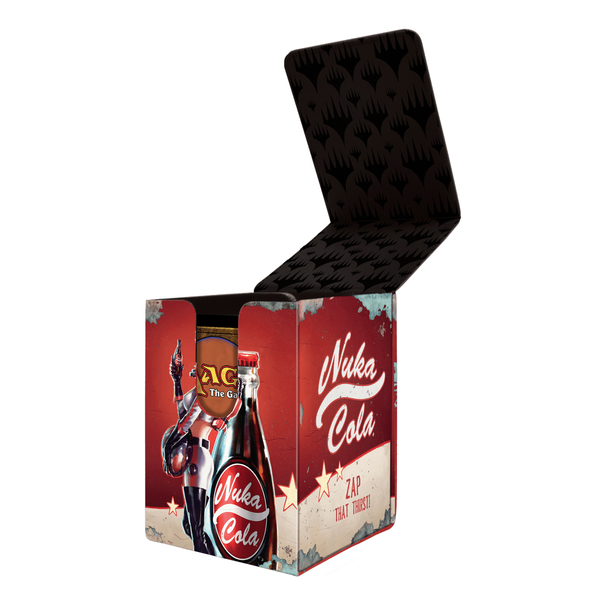 Ultra Pro Alcove Flip Deck Box – Nuka-Cola Pinup | Fallout Universes Beyond MTG