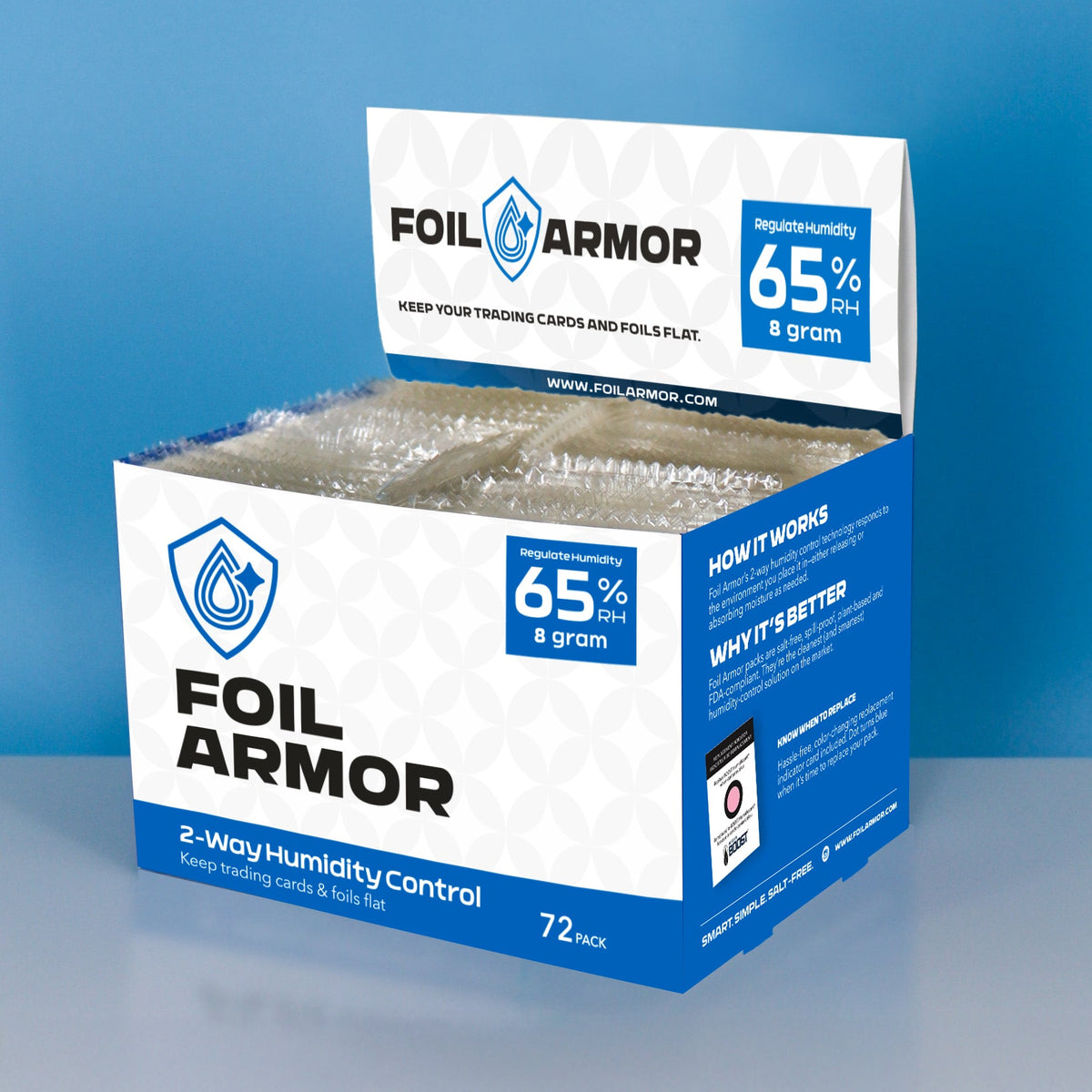 Foil Armor 8 g 65% RH - bustina singola per controllo umidità