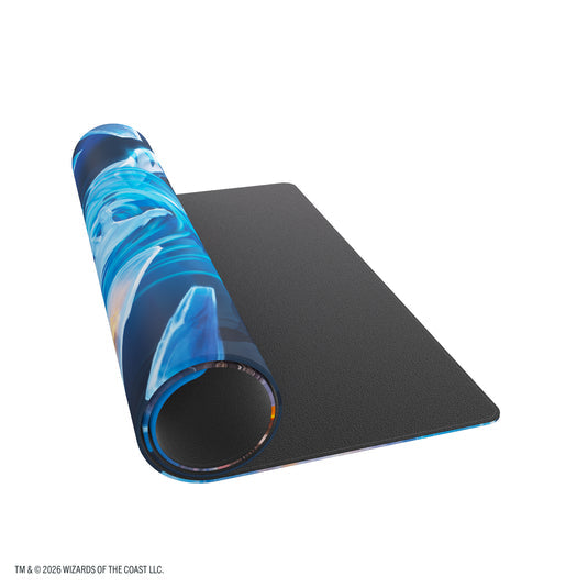 Gamegenic Prime Playmat Reality Fracture Jace, Fracturer of Reality – tappetino parzialmente arrotolato, lato Magic