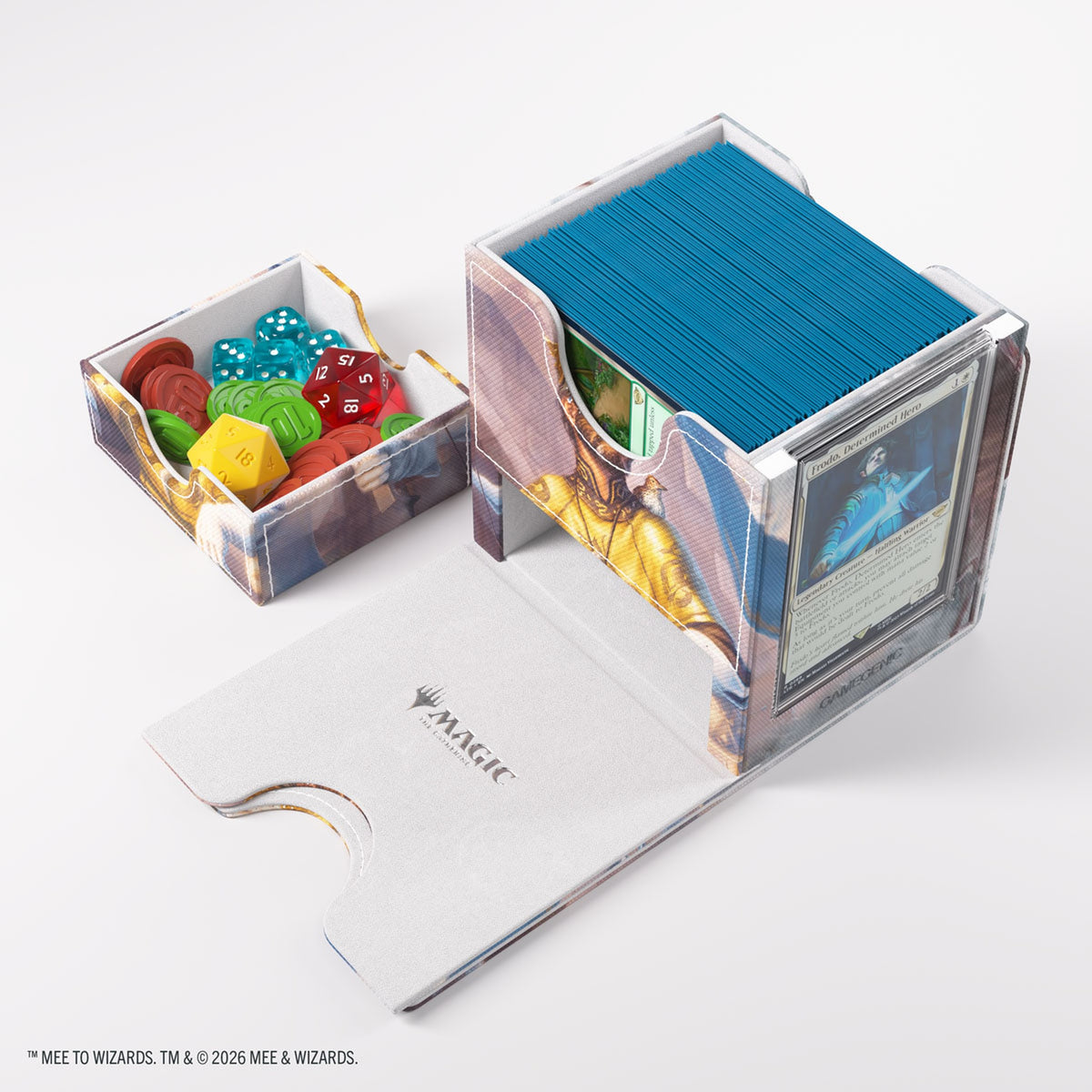 Gamegenic MTG The Hobbit Sidekick Pro 100+ XL Convertible – Bard, King of Dale / Smaug, Wicked Worm