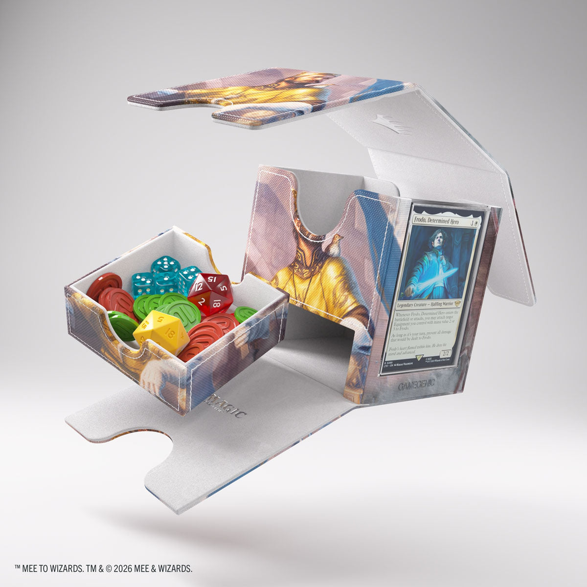 Gamegenic MTG The Hobbit Sidekick Pro 100+ XL Convertible – Bard, King of Dale / Smaug, Wicked Worm