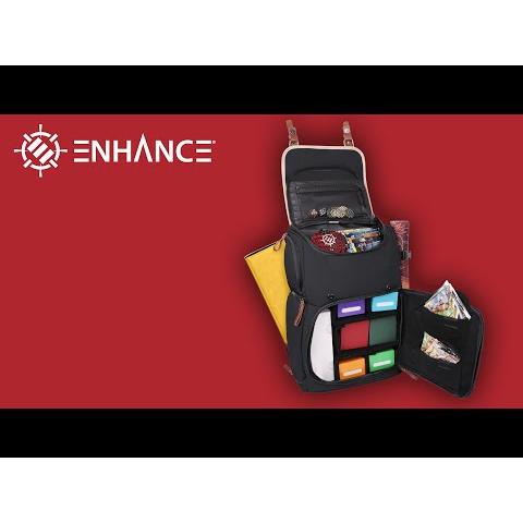 ENHANCE Trading Card Backpack – Zaino Porta Carte, Raccoglitori e Accessori TCG