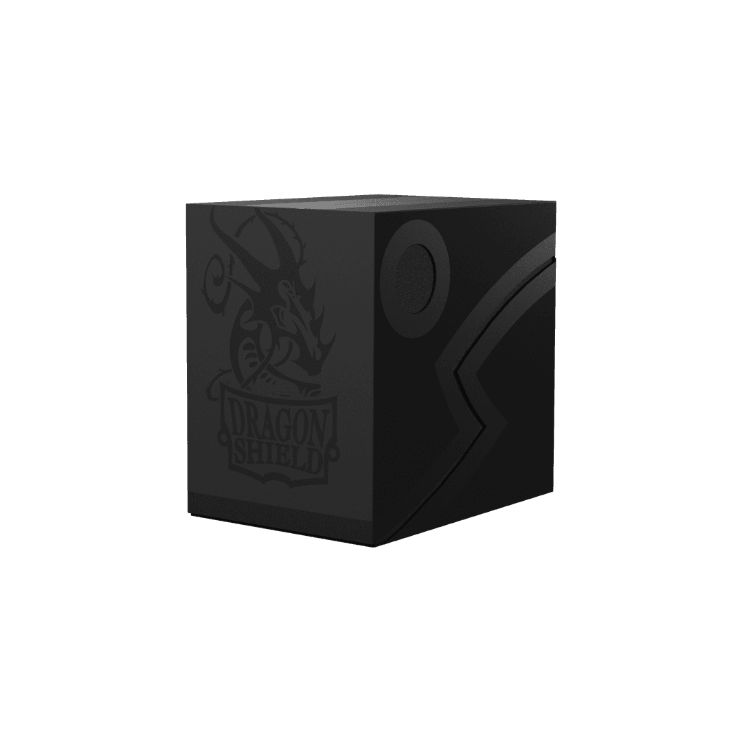 Dragon Shield - Double Shell Shadow Black - Deck Box Rigido