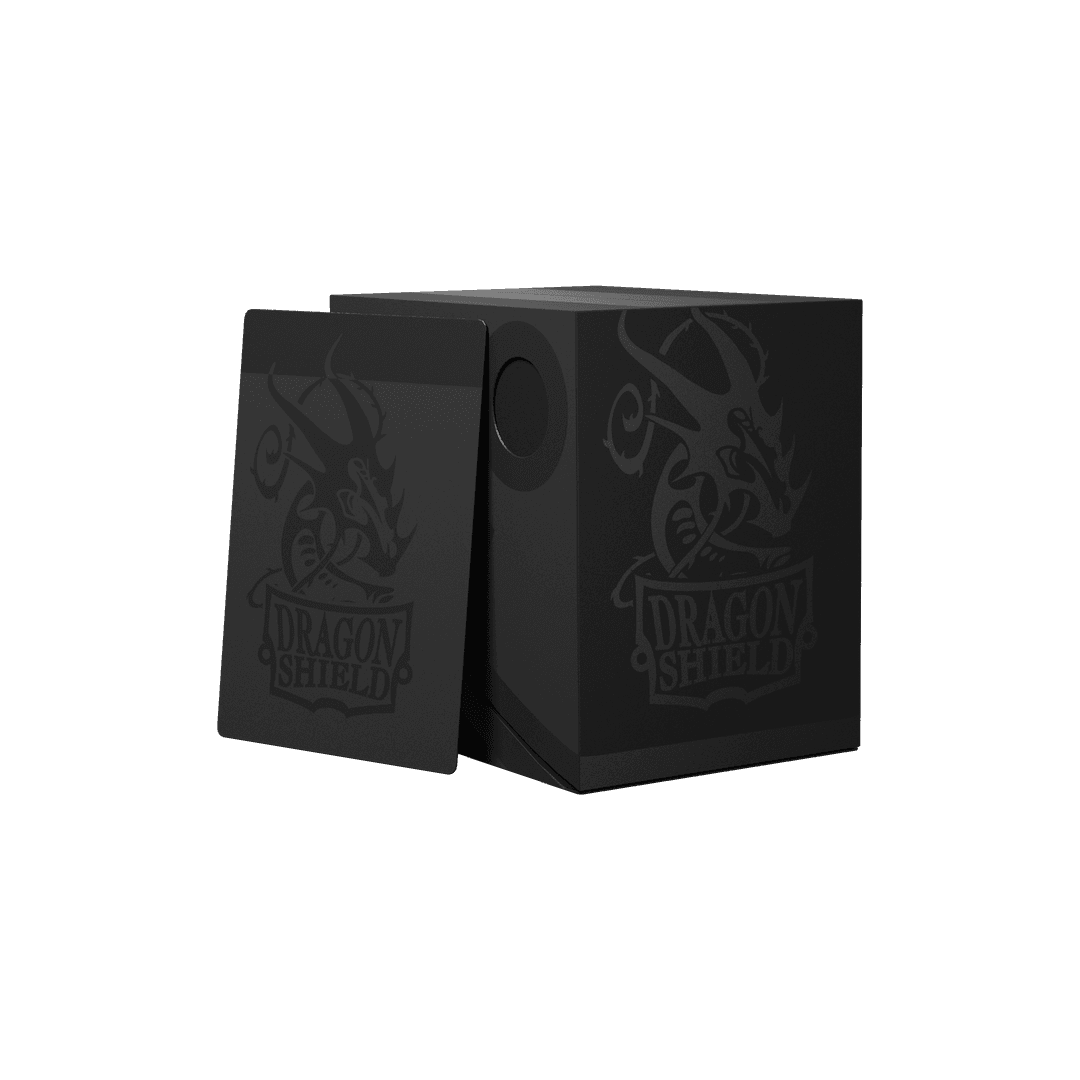 Dragon Shield - Double Shell Shadow Black - Deck Box Rigido