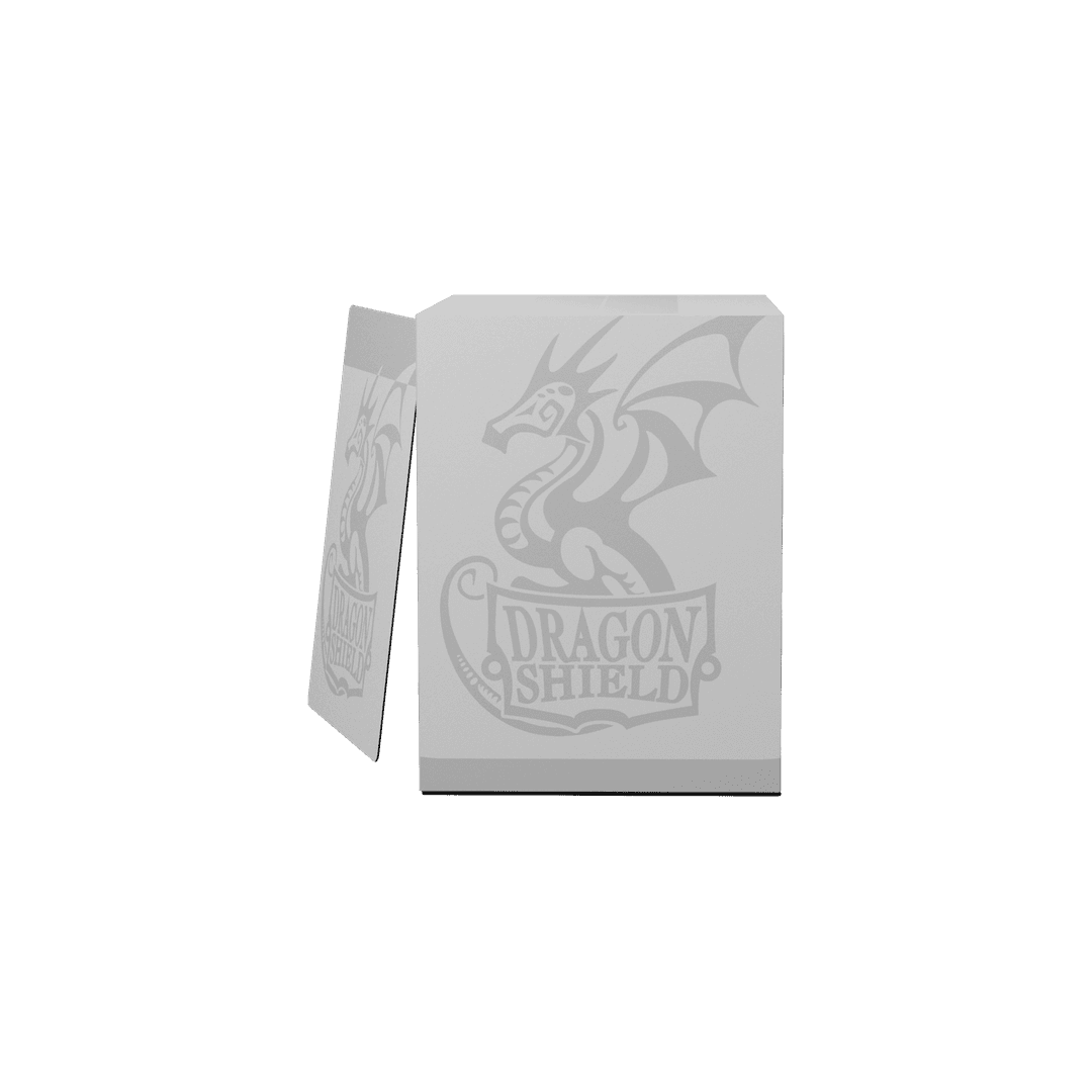 Dragon Shield - Double Shell Ashen White - Deck Box Rigido