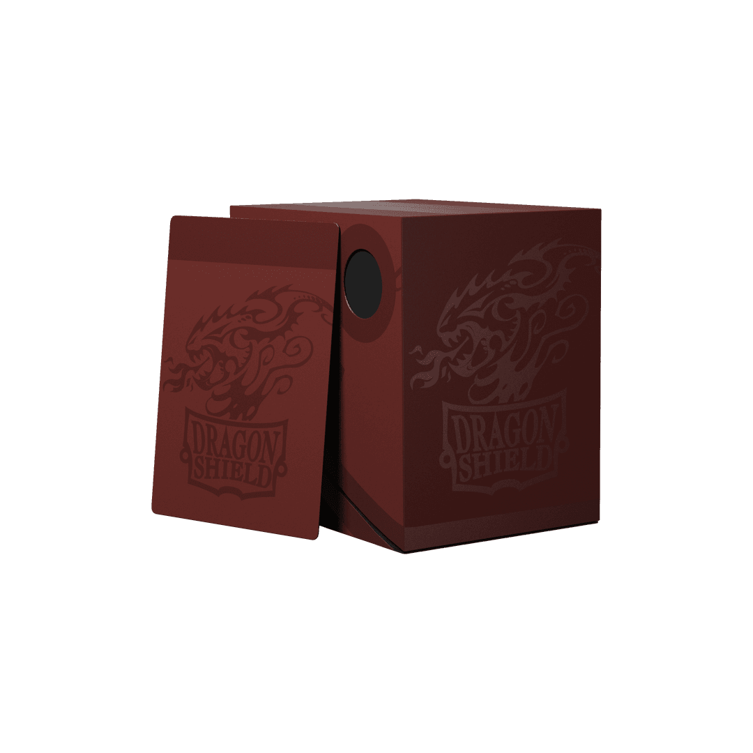 Dragon Shield - Double Shell Blood Red - Deck Box Rigido
